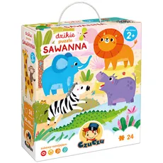 CzuCzu Dzikie puzzle Sawanna 2+ - Outlet