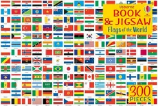 Book and Jigsaw Flags of the World 300 pieces