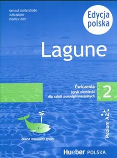 Pakiet Lagune 2 AB zeszyt maturalny Lagune ćwiczenia 2 Język niemiecki dla szkół ponadgimnazjalnych