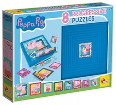 Puzzle progresywne Świnka Peppa 25