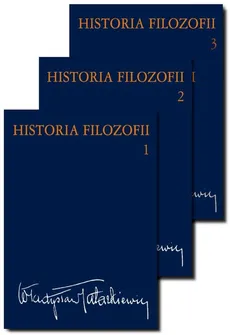 Historia filozofii Tom 1-3 - Outlet - Władysław Tatarkiewicz