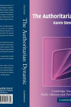 The Authoritarian Dynamic - Karen Stenner