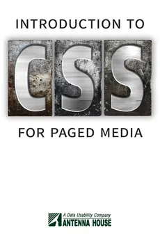 Introduction to CSS for Paged Media - Tony Graham