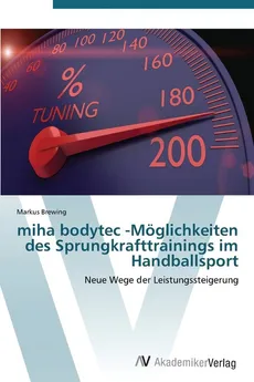 Miha Bodytec -Moglichkeiten Des Sprungkrafttrainings Im Handballsport - Markus Brewing