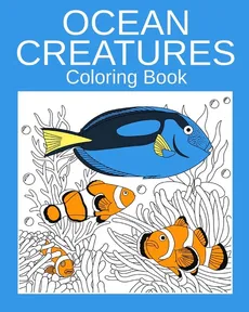 Ocean Creatures Coloring Book - PaperLand