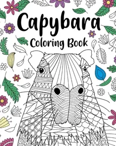 Capybara Adult Coloring Book - PaperLand