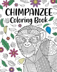 Chimpanzee Coloring Book - PaperLand