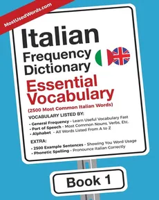Italian Frequency Dictionary - Essential Vocabulary - MostUsedWords