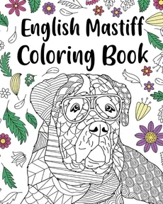 English Mastiff Coloring Book - PaperLand
