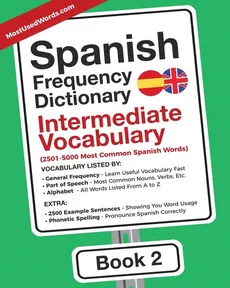 Spanish Frequency Dictionary - Intermediate Vocabulary - MostUsedWords