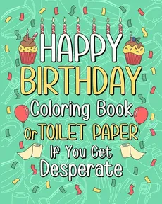 Happy Birthday Coloring Book - PaperLand