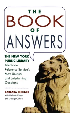 BOOK OF ANSWERS - BARBARA BERLINER