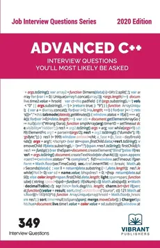 Advanced C++ Interview Questions You'll Most Likely Be Asked - Vibrant Publishers
