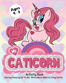 My Caticorn Activity Book Coloring - PaperLand