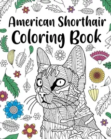 American Shorthair Coloring Book - PaperLand