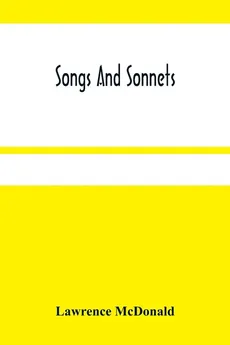 Songs And Sonnets - Lawrence McDonald