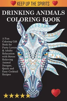 Drinking Animals Coloring Book - Coloring Books Adult