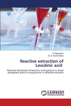 Reactive extraction of Levulinic acid - N. Meenakshi