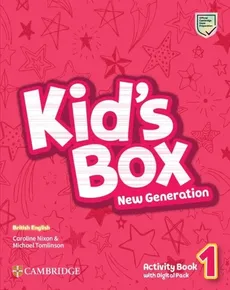 Kid's Box New Generation 1 Activity Book with Digital Pack British English - Caroline Nixon, Michael Tomlinson