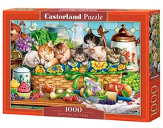 Puzzle 1000 Napping Kittens
