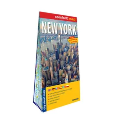 Nowy Jork (New York) laminowany plan miasta 1:75 000/1:15 000