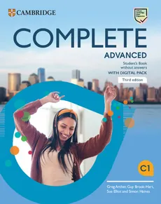 Complete Advanced Student's Book without Answers with Digital Pack - Outlet - Greg Archer, Guy Brook-Hart, Sue Elliot, Simon Haines