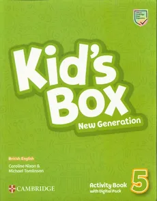 Kid's Box New Generation 5 Activity Book with Digital Pack - Outlet - Caroline Nixon, Michael Tomlinson