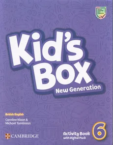 Kid's Box New Generation 6 Activity Book with Digital Pack - Caroline Nixon, Michael Tomlinson