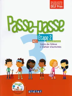 Passe-Passe 3 etape 2 podręcznik + ćwiczenia + cd - Agnes Gallezot, Laurent Pozzana