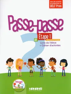 Passe-Passe 2 etape 1 Podręcznik + ćwiczenia + CD - Marion Meynardier, Laurent Pozzana