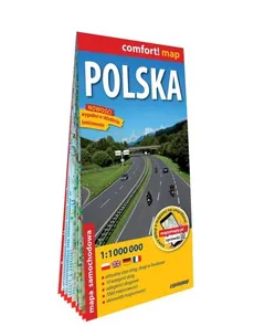 Polska mapa samochodowa laminowana 1:1 000 000