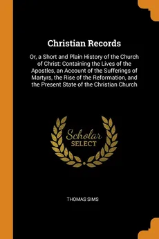 Christian Records - Thomas Sims
