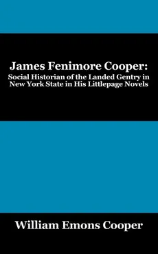 James Fenimore Cooper - William Emons Cooper