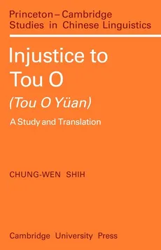 Injustice to Tou O (Tou O y An) - Shih Chung-Wen