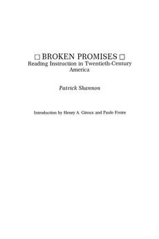 Broken Promises - Patrick Shannon
