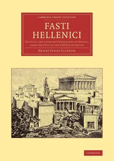 Fasti Hellenici - Henry Fynes Clinton