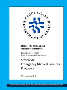 R.I. Statewide EMS Protocols 2018.03 - Second Story Graphics