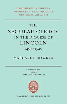 Secular Clergy Diocese Lincoln - Margaret Bowker