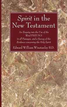Spirit in the New Testament - Edward William BD Winstanley