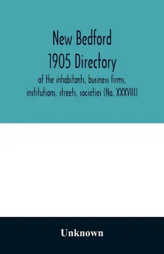 New Bedford 1905 directory - unknown