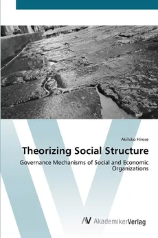 Theorizing Social Structure - Akihiko Hirose