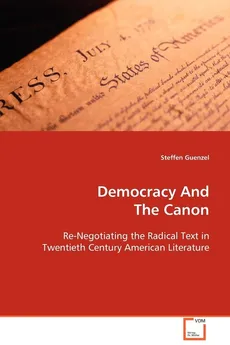 Democracy and the Canon - Steffen Guenzel