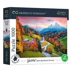Trefl Puzzle 1000 UFT - Wanderlust: Alpine Idyll, Bavaria, Germany