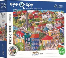 Trefl Puzzle 1000  UFT Eye-Spy Sneaky Peekers: Paris, France - Outlet