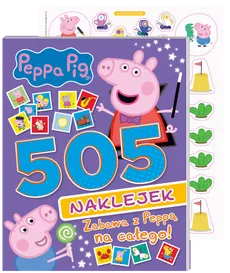 Peppa Pig 505 naklejek cz. 2 Zabawa z Peppą na całego