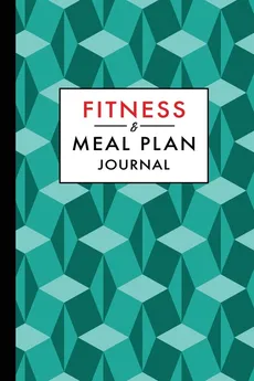 Fitness and Meal Plan Journal - Leopard Print