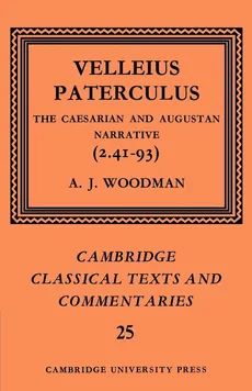 Velleius Paterculus - A. J. Woodman