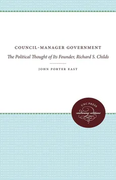 Council-Manager Government - John Porter East