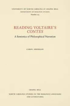 Reading Voltaire's Contes - Carol Sherman