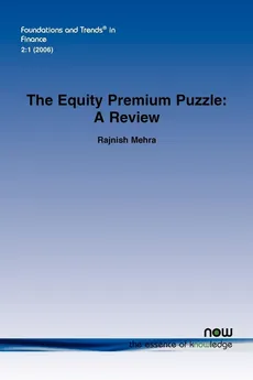 The Equity Premium Puzzle - Rajnish Mehra